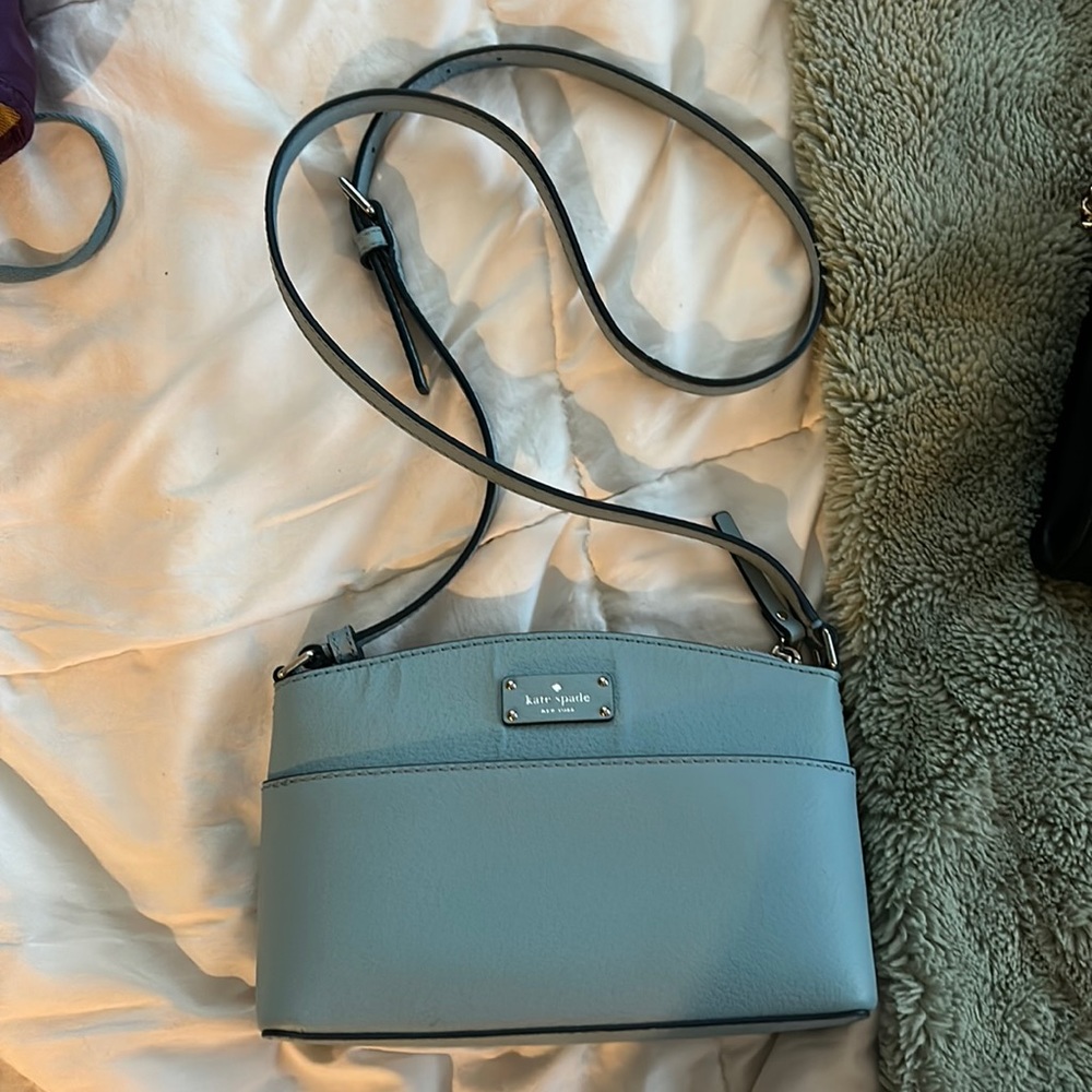 Kate spade baby blue purse